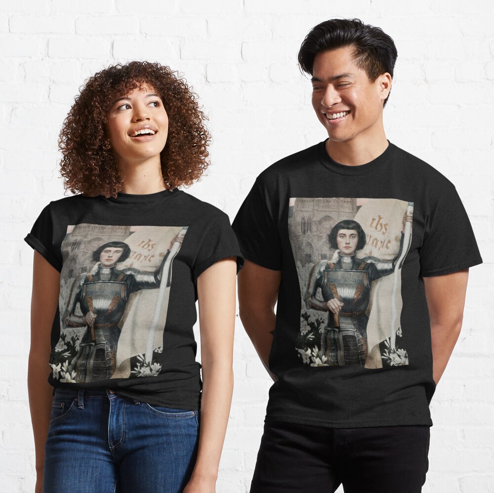 A 1903 engraving of Joan of Arc. Classic T-Shirt
