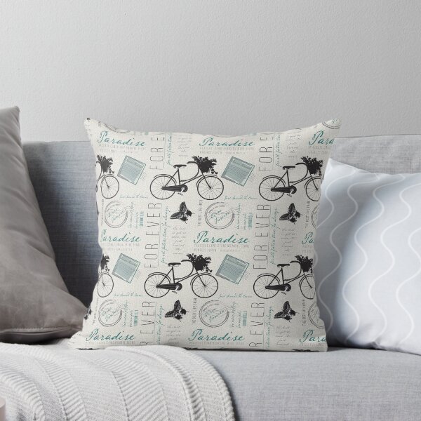 Just Around The Corner Throw Pillow