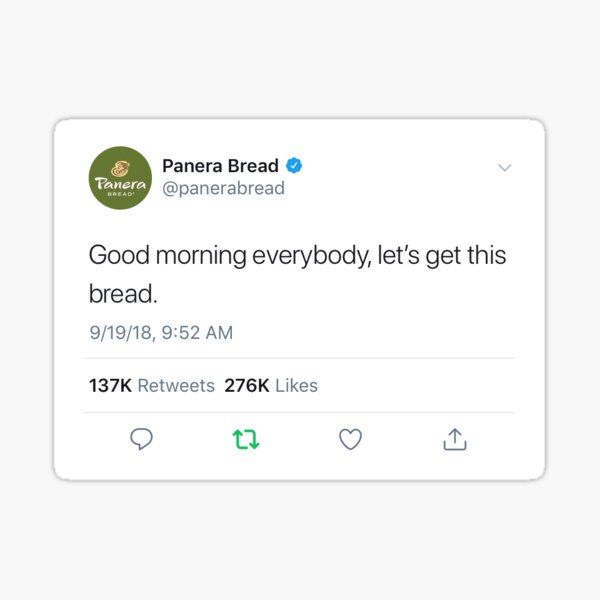 Bread Stickers Redbubble - panera bread decal roblox