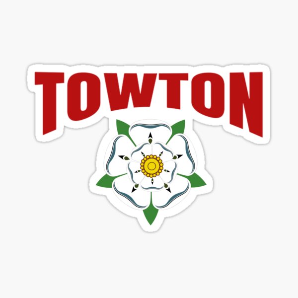 Towton - War of the Roses / York Rose design Sticker