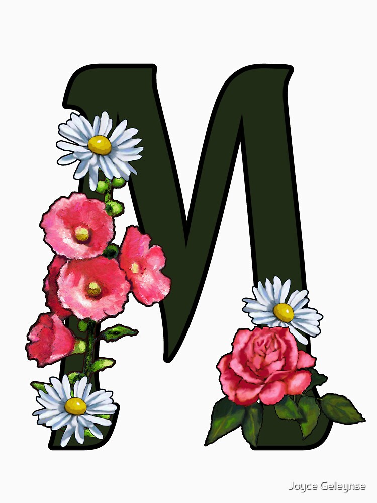 Spring Flowers Monogram Shirt