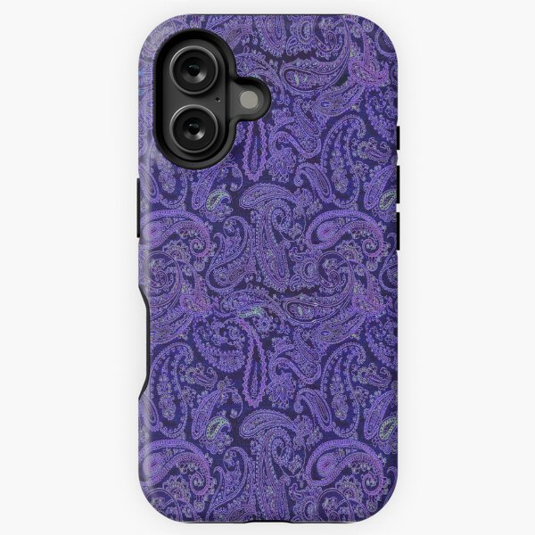 Item preview, purple paisley designed and sold by cobblehill.