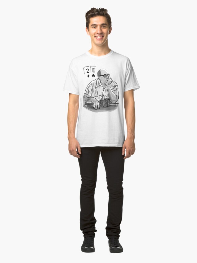 Alternate view of Doyle Brunson Poker Legend Classic T-Shirt