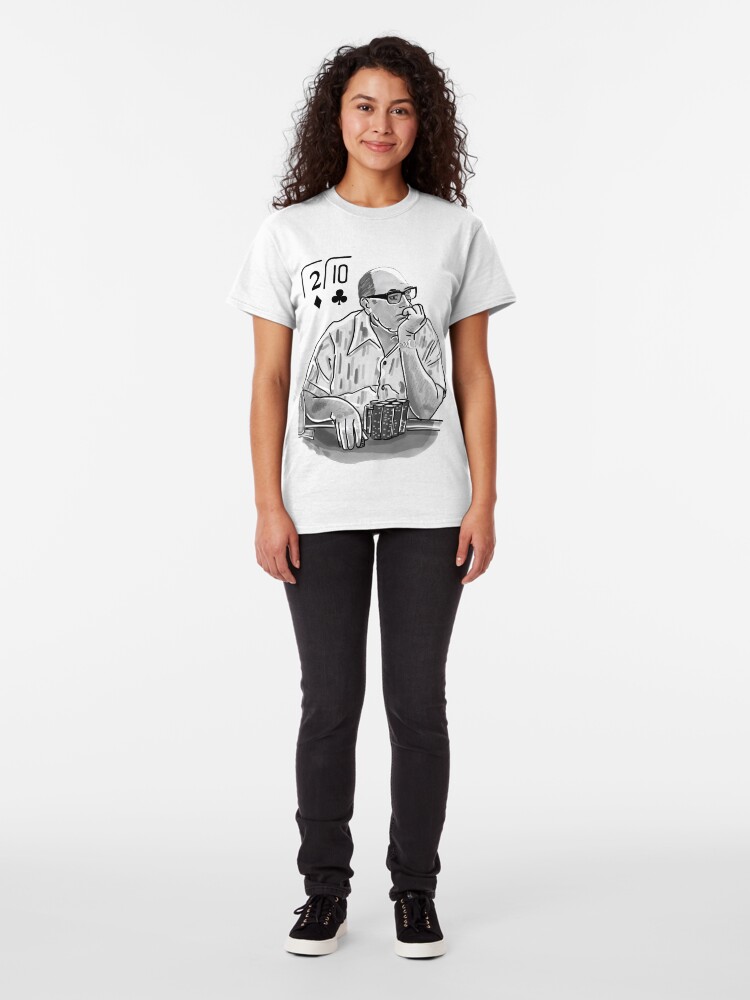 Alternate view of Doyle Brunson Poker Legend Classic T-Shirt