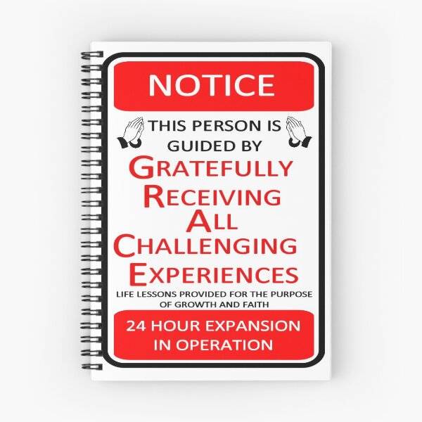 Artikelvorschau, Guided By Grace Notice entworfen und verkauft von 4wordsmovement.