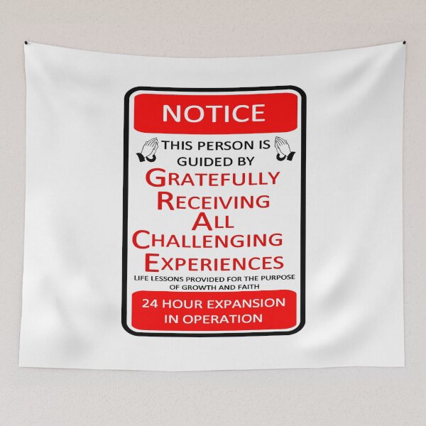 Item preview, Guided By Grace Notice designed and sold by 4wordsmovement.