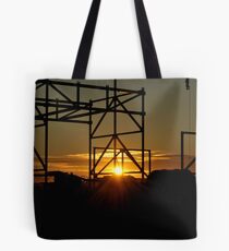 Industrial Sunset Tote Bag