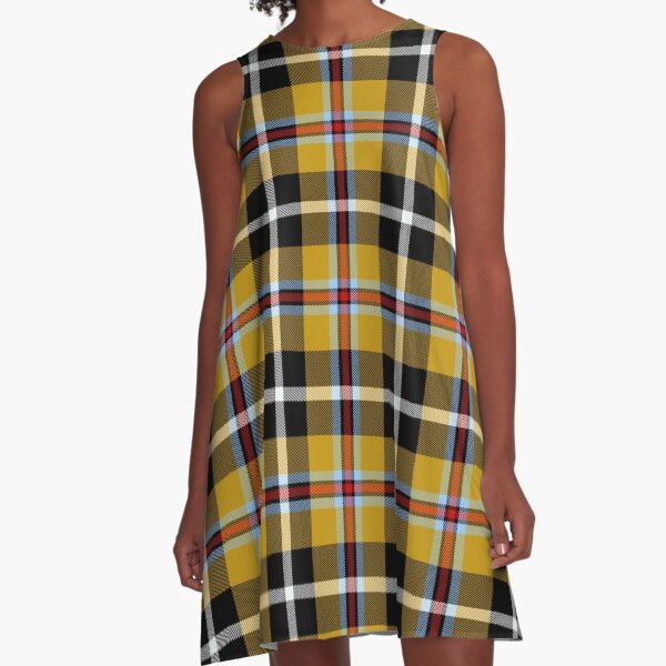 Cornish National Tartan A-Line Dress