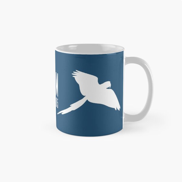 Item preview, Animales extintos - Guacamaya roja cubana In Memoriam white print designed and sold by Moira Risen.