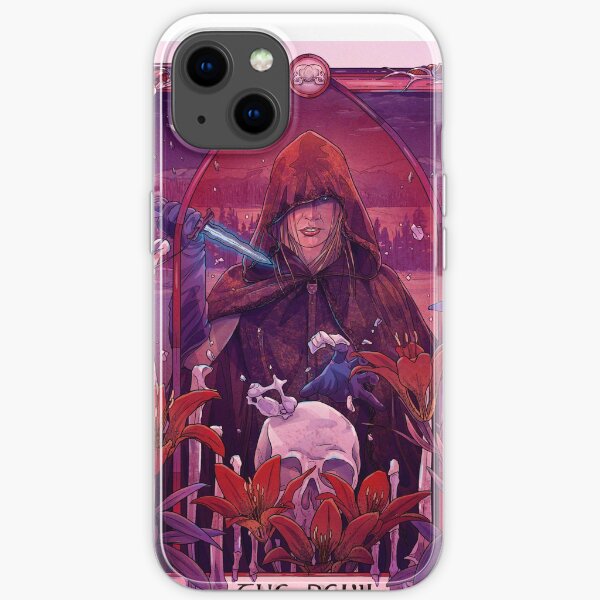 "Constance Clootie The Devil Wynonna Earp Tarot" iPhone Case by