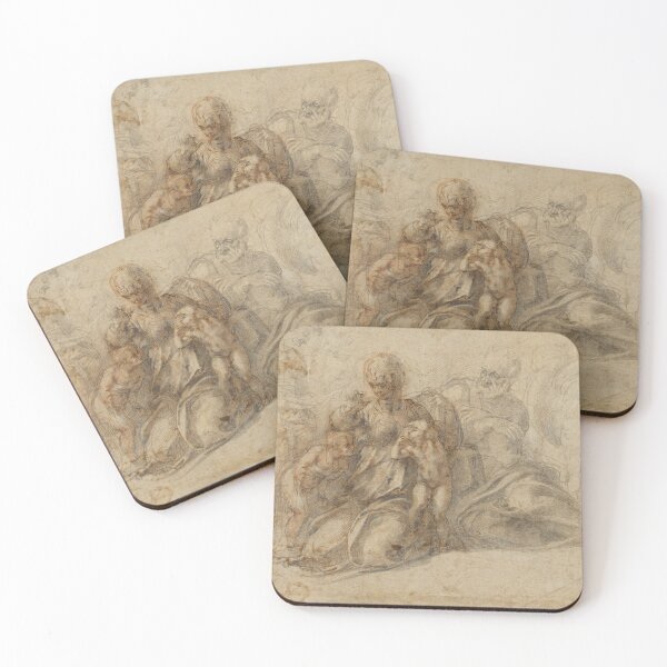 Item preview, Michelangelo • The Holy Family designed and sold by abbazabba.