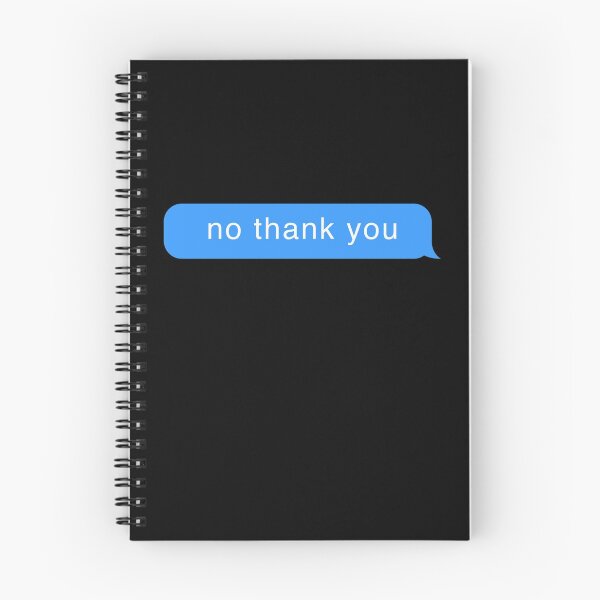 Item preview, No thank you designed and sold by ChiaCreative.