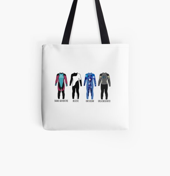 wetsuit tote bag