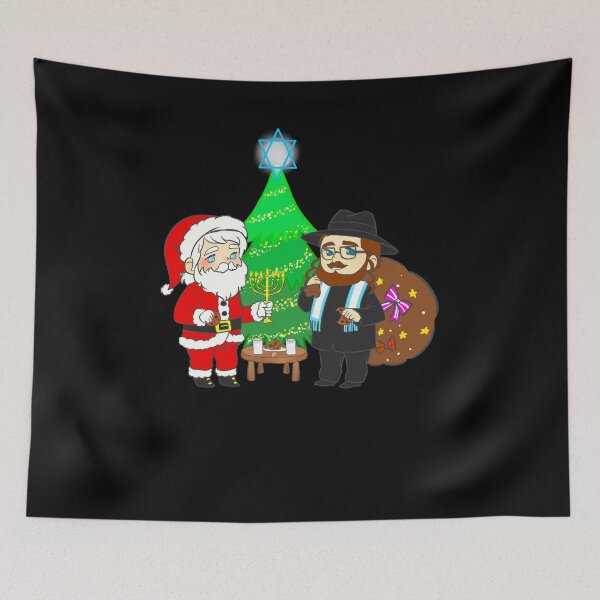 Item preview, Merry Christmukkah - Jewish Christmas Santa designed and sold by DBA-Dezines.