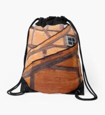 Half-timbered Drawstring Bag