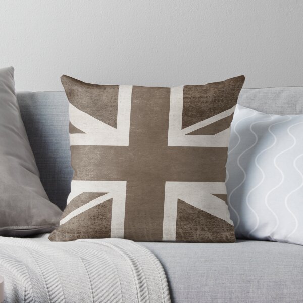 Union Jack Throw Pillow