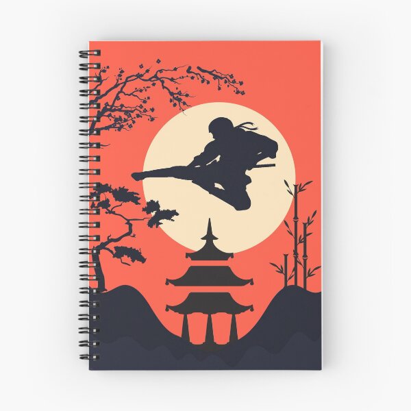 Item preview, Ninja Flying kick designed and sold by trippyelf.