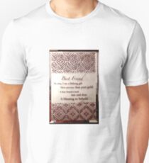 Best friend is a lifelong gift Unisex T-Shirt