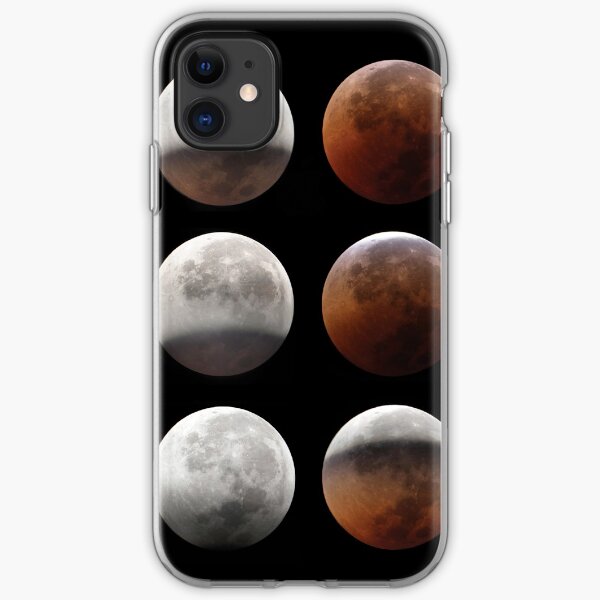 Super blood moon iPhone Soft Case