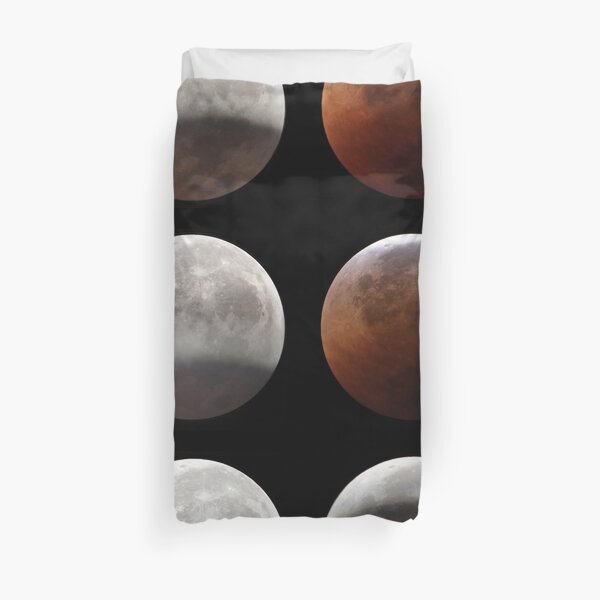 Super blood moon Duvet Cover