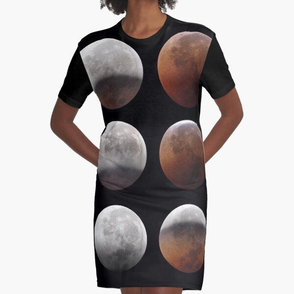 Supermond T-Shirt Kleid