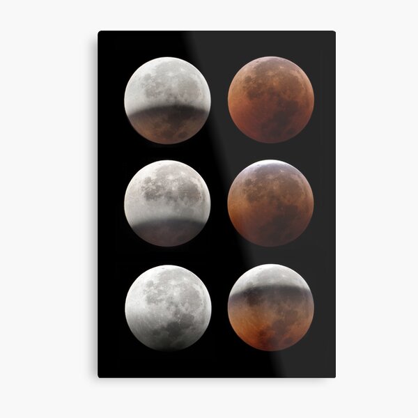 Super blood moon Metal Print
