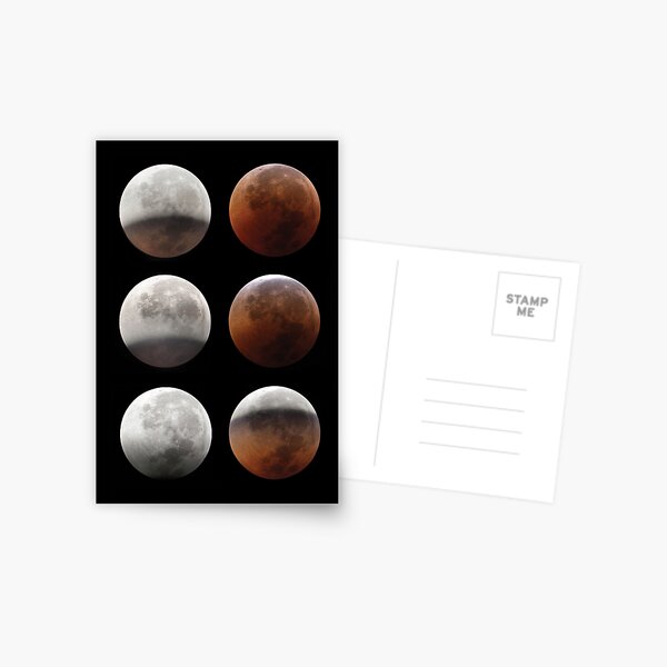 Super blood moon Postcard