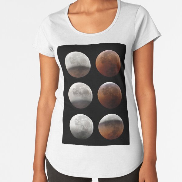 Supermond Premium Rundhals-Shirt