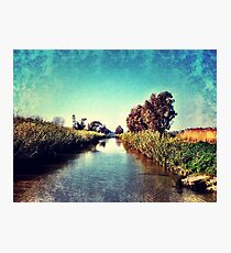 My hometown surroundings Photographic Print