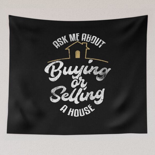 Item preview, Selling Or Buying A House Real Estate Agent Realtor designed and sold by Kieran Abbott.