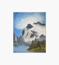 Glacial Peaks Art Board