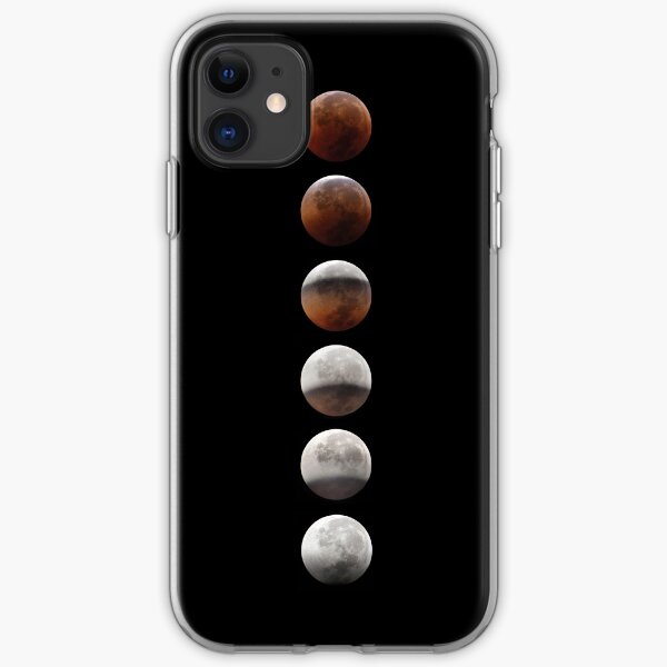 Super blood moon iPhone Soft Case