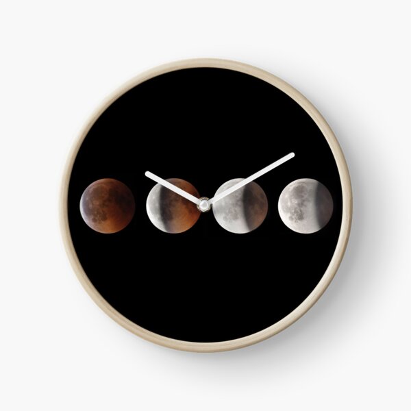 Super blood moon Clock