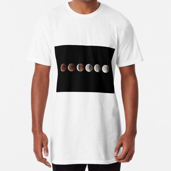 Super blood moon Long T-Shirt