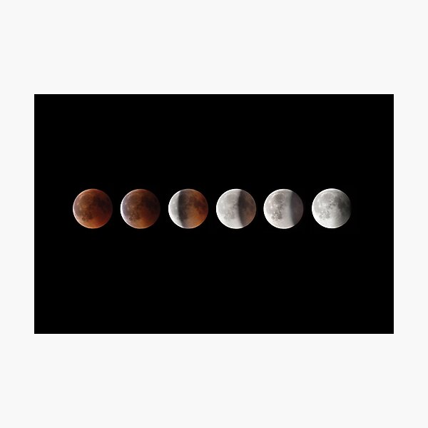 Supermond - Reihe Fotodruck