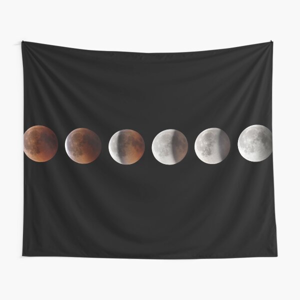Super blood moon Tapestry