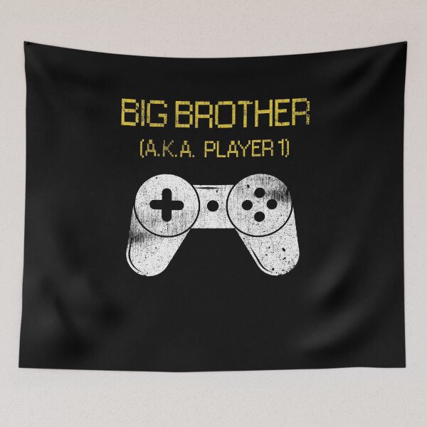 Item preview, Big Brother A.K.A. Player 1 Video Game Player Family designed and sold by Kieran Abbott.