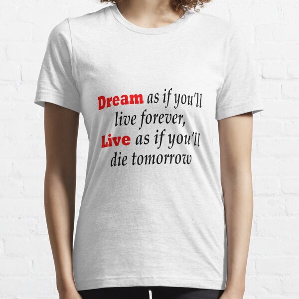 Item preview, DREAM AND LIVE designed and sold by mowafak younis.