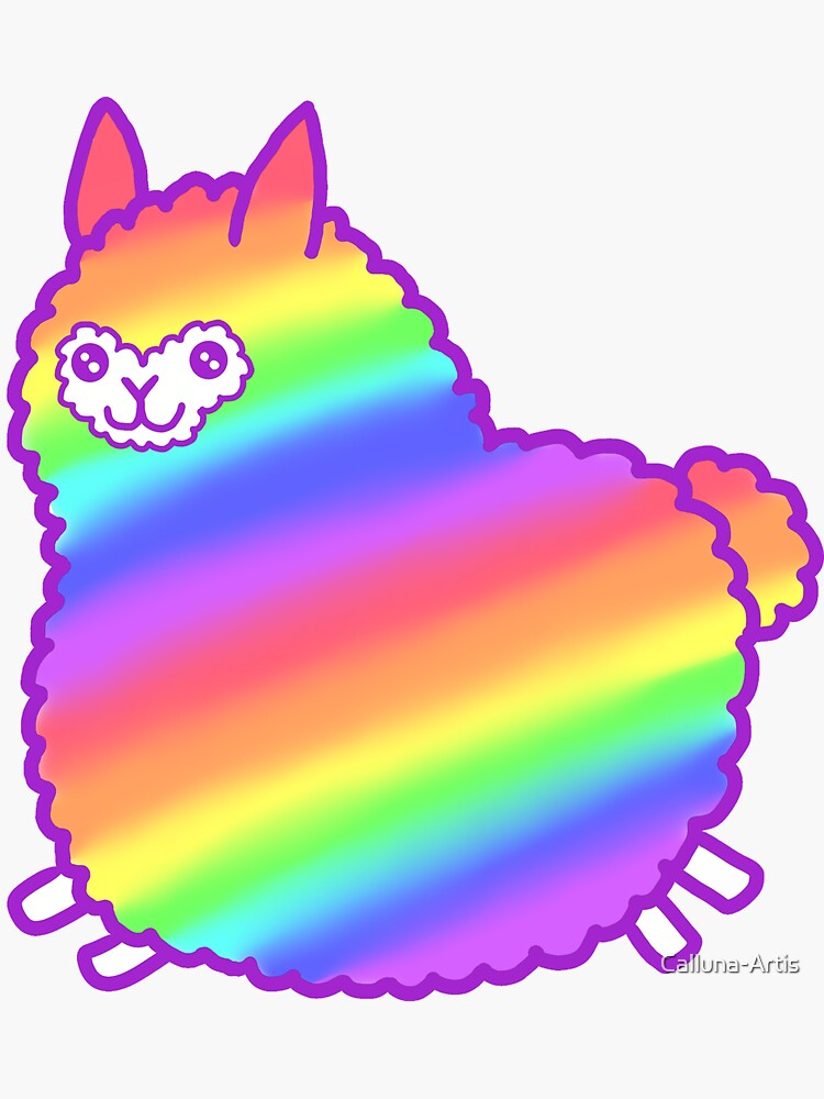 rainbow llama asda