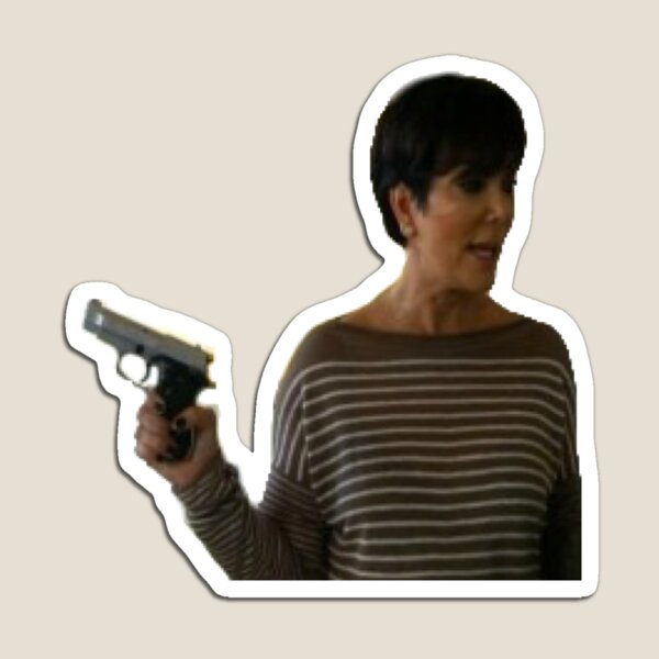 Aperçu de l'œuvre Kris Jenner Gun créée et vendue par mmr4889.