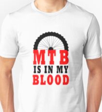 MTB IS MY LIFE Slim Fit T-Shirt