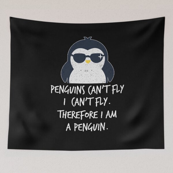 Item preview, Penguins Can't Fly Bird Cute Animal Joke Costume designed and sold by Kieran Abbott.