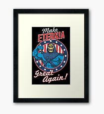 make eternia great again Framed Print