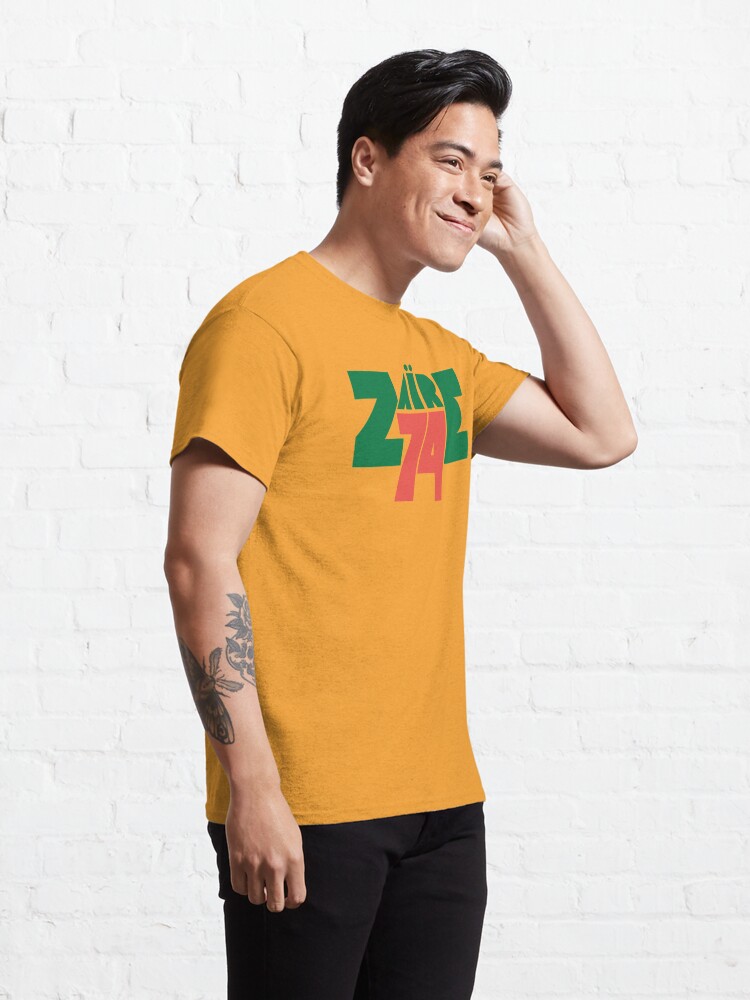 "Zaire '74 James Brown, rumble in the jungle" Tshirt by goatboyjr Redbubble