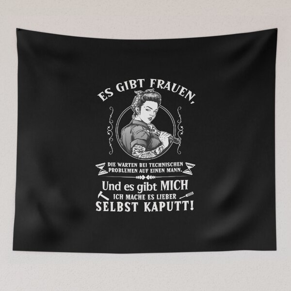 Item preview, There are women - like me. I prefer to break it myself designed and sold by labelschmiede.