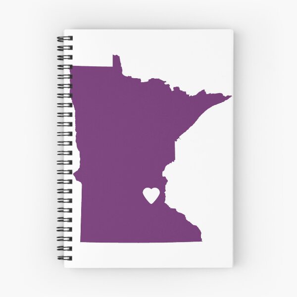 Item preview, Minnesota Love in Purple designed and sold by Maren Misner.