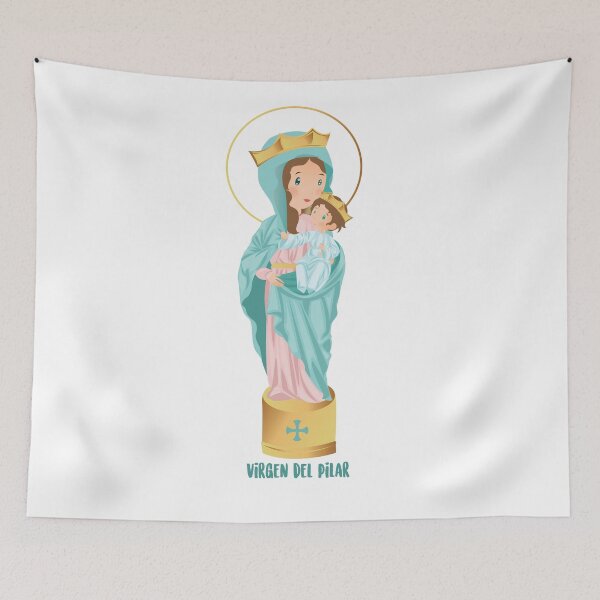 Item preview, Our lady of the Pilar designed and sold by AlMAO2O.