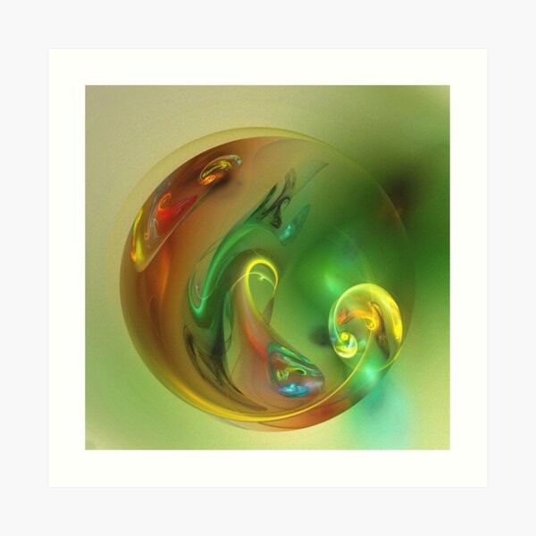 Nativity - an abstract image Art Print