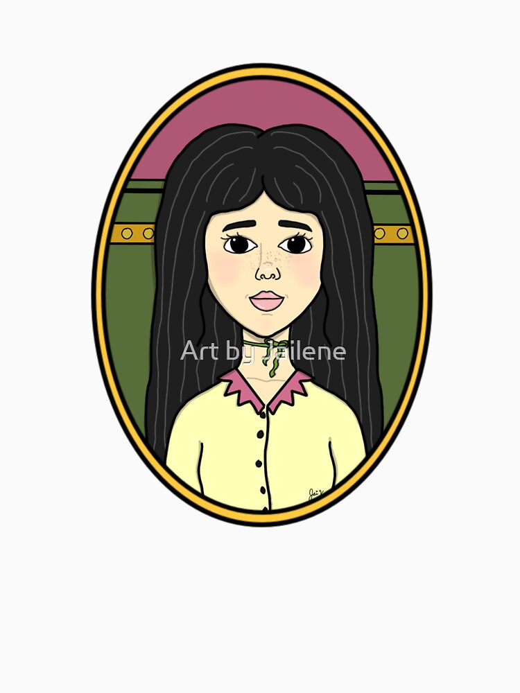 "Jenny, The Girl With The Green Ribbon" Tank Top by JaiValArt Redbubble