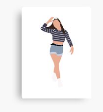 Emma chamberlain New York Canvas Print